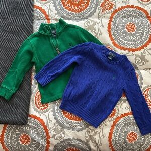 Two Polo Ralph Lauren Sweaters